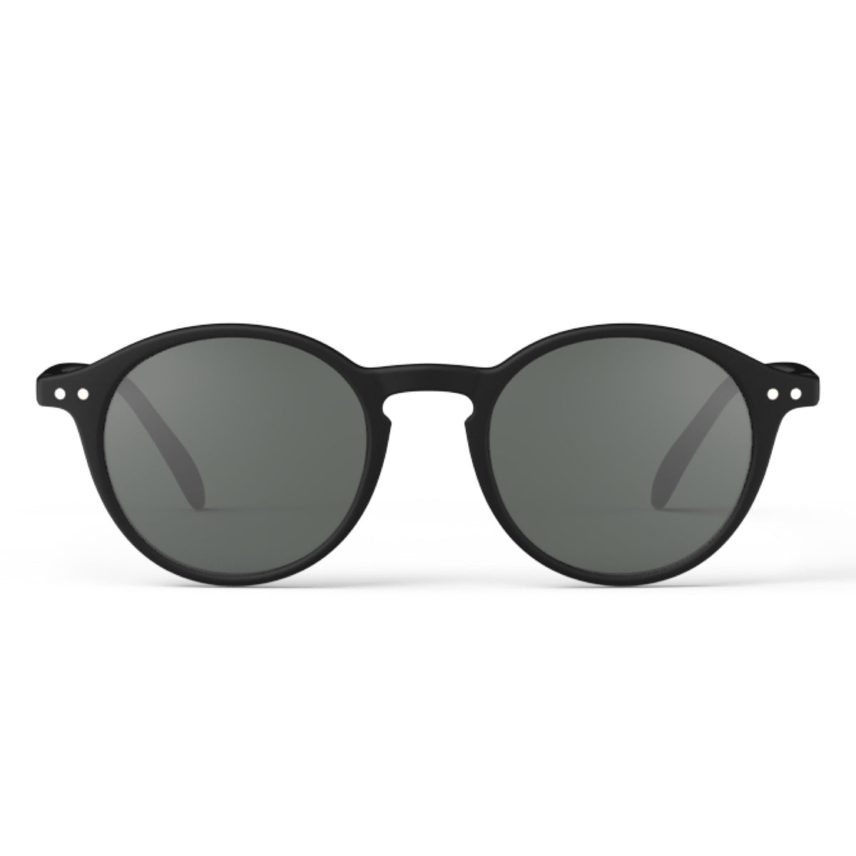 IZIPIZI #D Sunglass Readers – Black, front product view