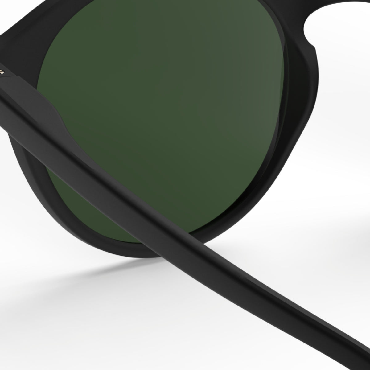 IZIPIZI #D Polarized Sunglasses – Black, interior frame view