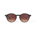 Frame and lens detail of IZIPIZI #D Polarized Sunglasses in Black Road
