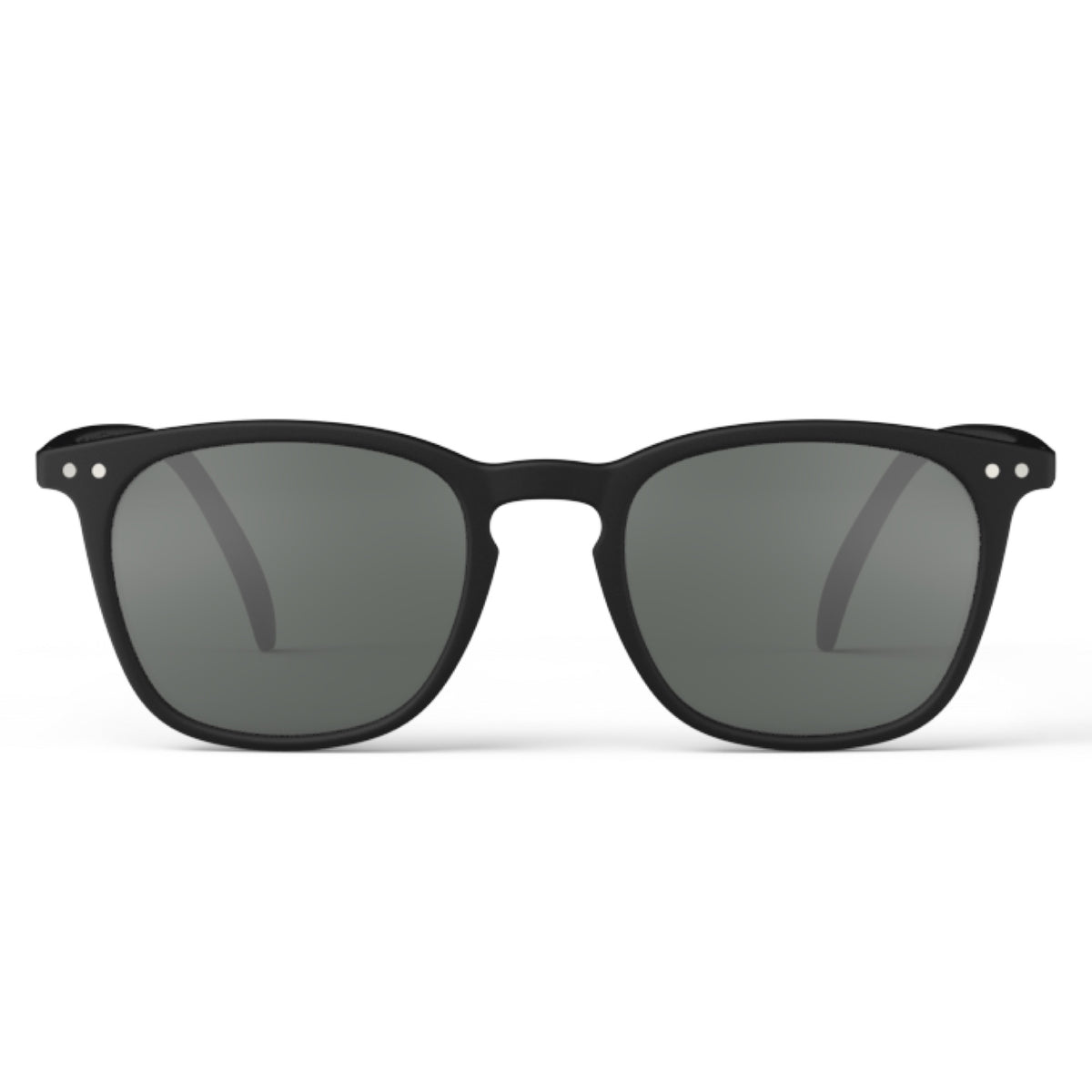 IZIPIZI #E Sunglass Readers – Black, front product view