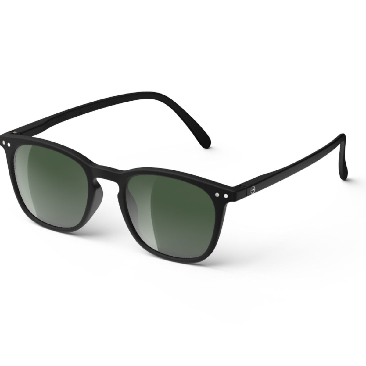 IZIPIZI #E Polarized Sunglasses – Black, angled product view
