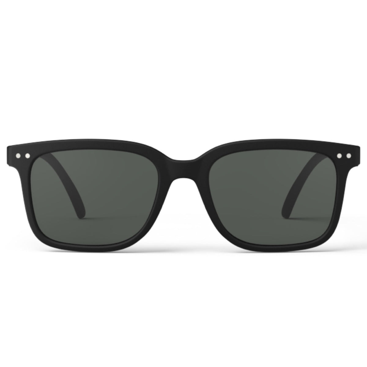 IZIPIZI #L Sunglasses – Black, front product view