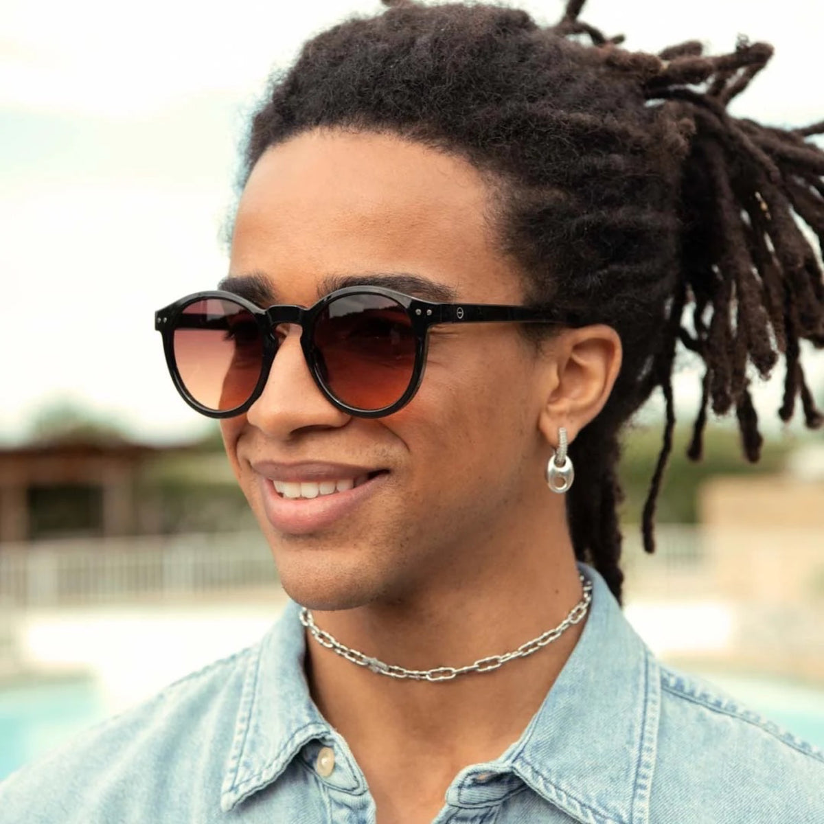 Black Road #M Sunglasses by Izipizi - Crossroads SS26 Limited Edition Collection