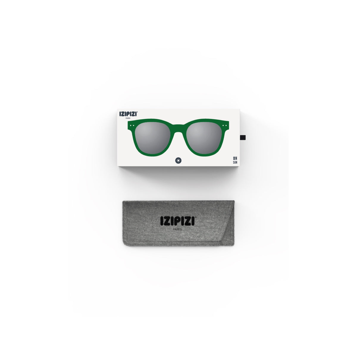 Green Crystal #N Sunglasses by Izipizi