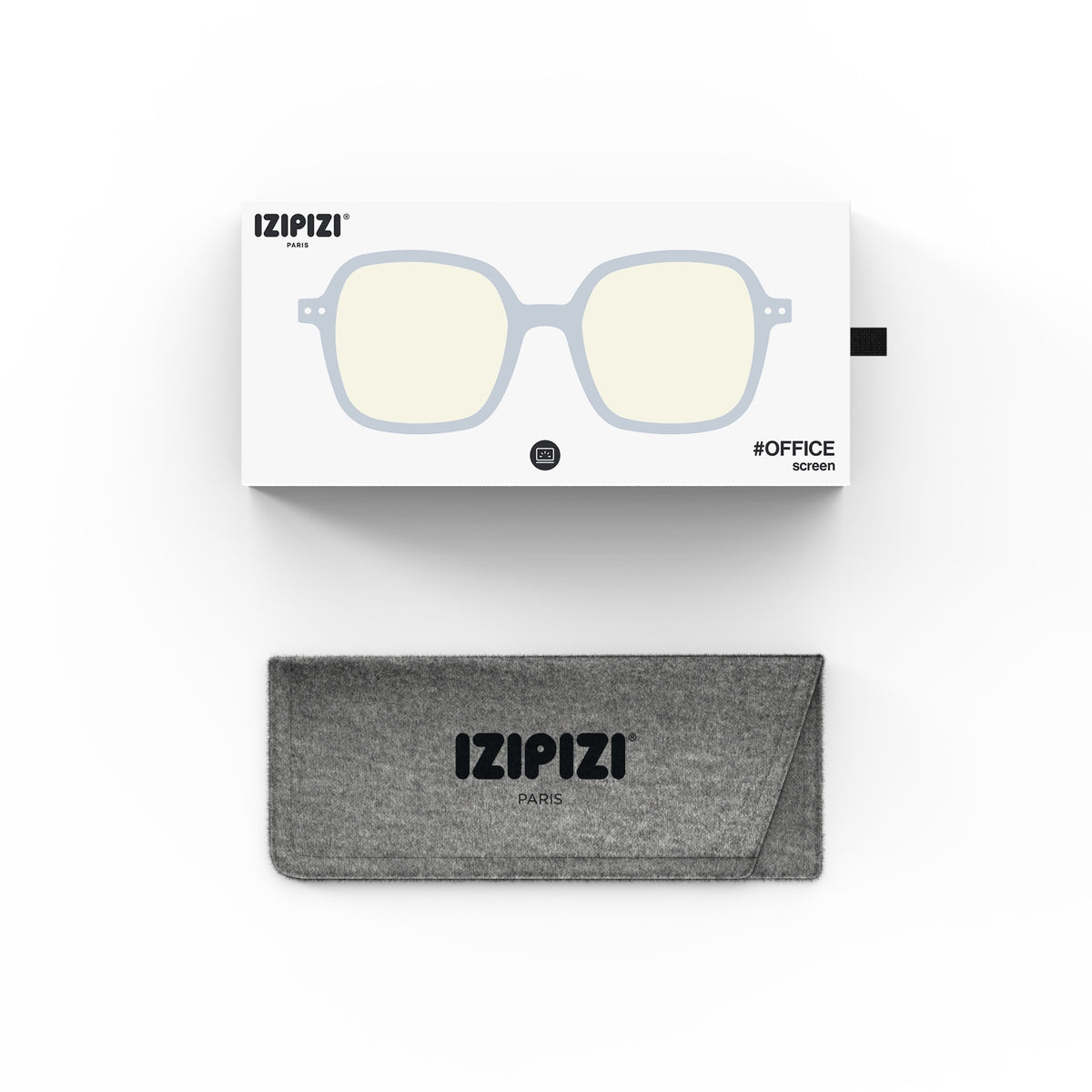 Frozen Blue #OFFICE Screen Glasses by Izipizi