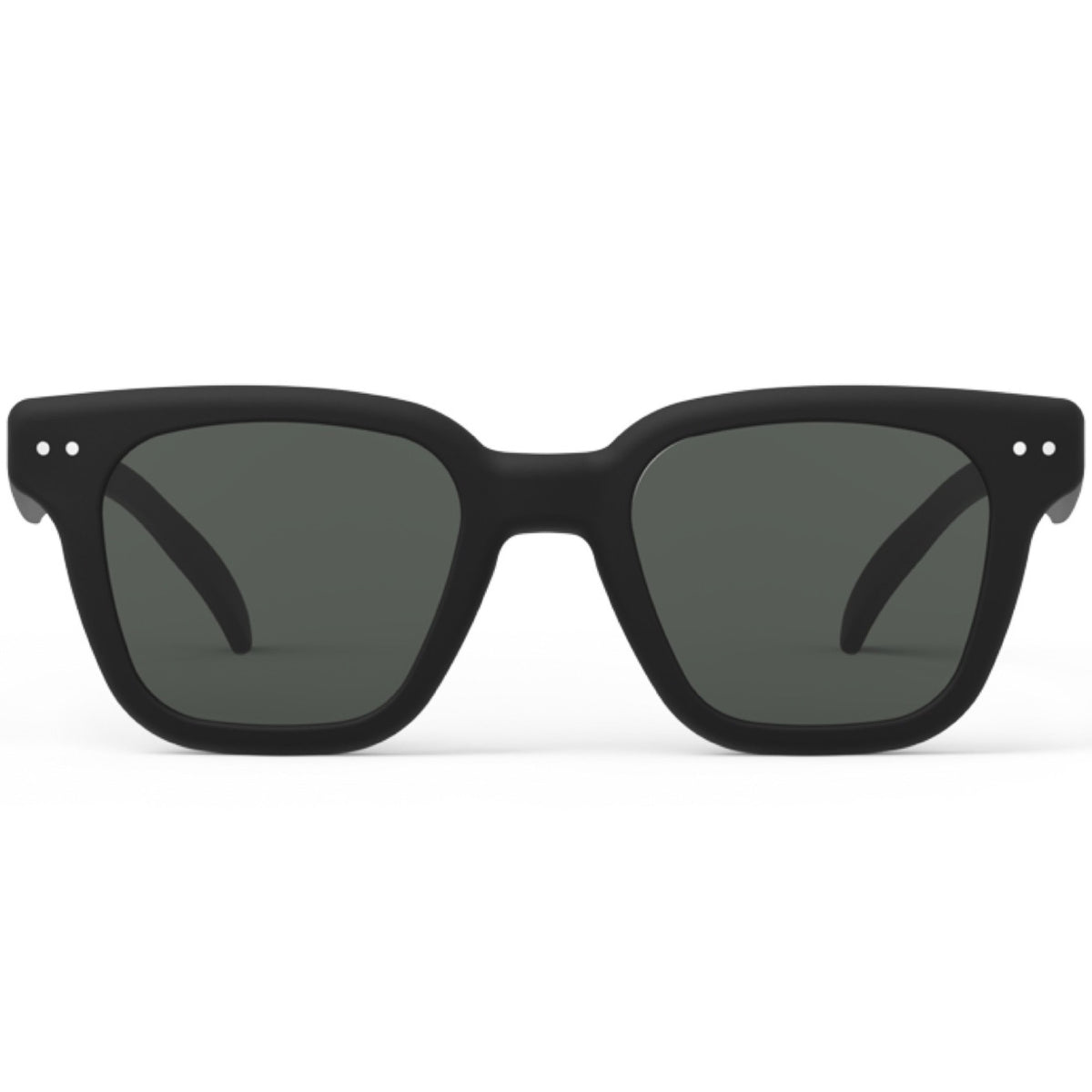 IZIPIZI #ROAD sunglasses in Black, front view
