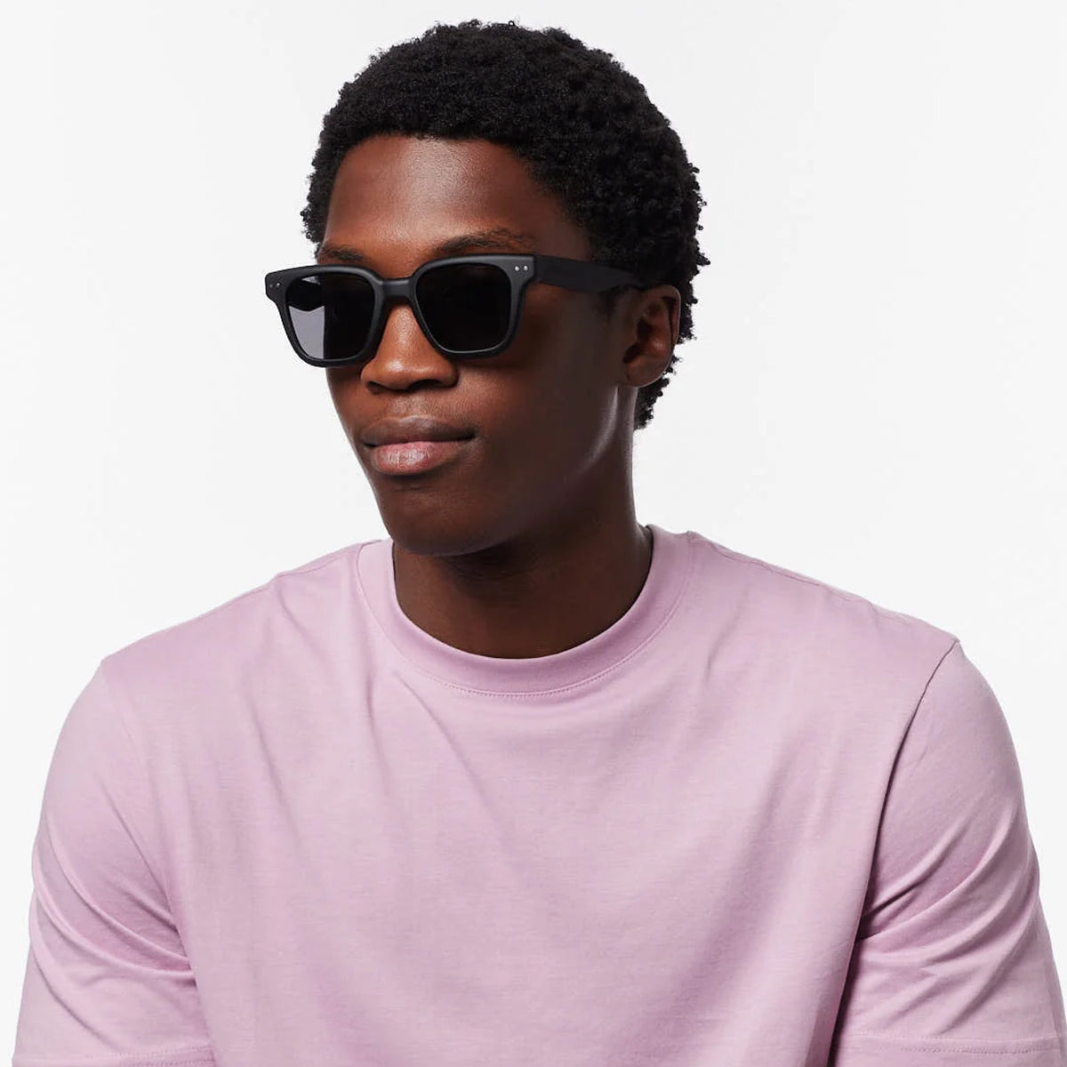 IZIPIZI #ROAD sunglasses in Black, lifestyle angle