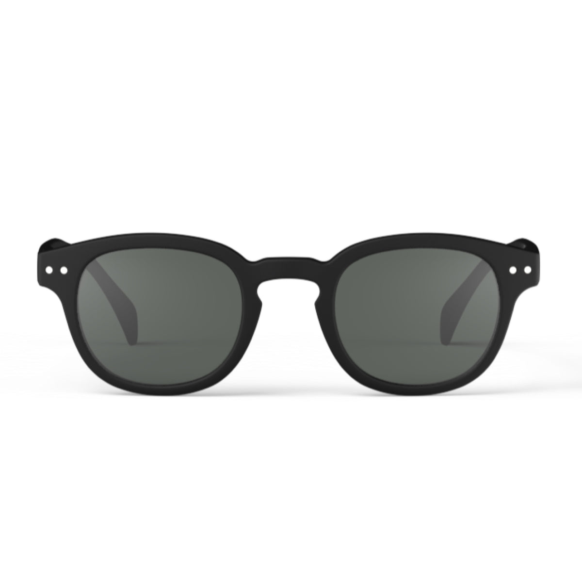 IZIPIZI #C Sunglass Readers – Black, front product view