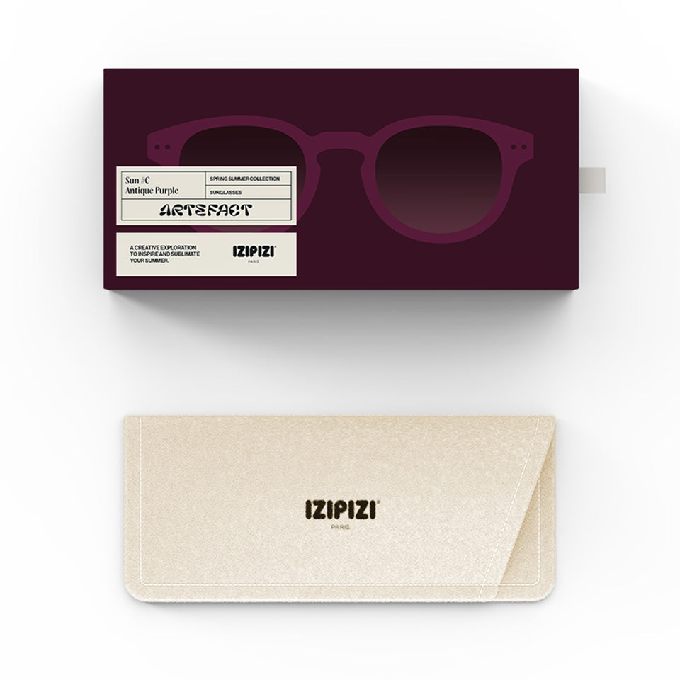 Antique Purple #C Sunglasses by Izipizi - Artefact Limited Edition