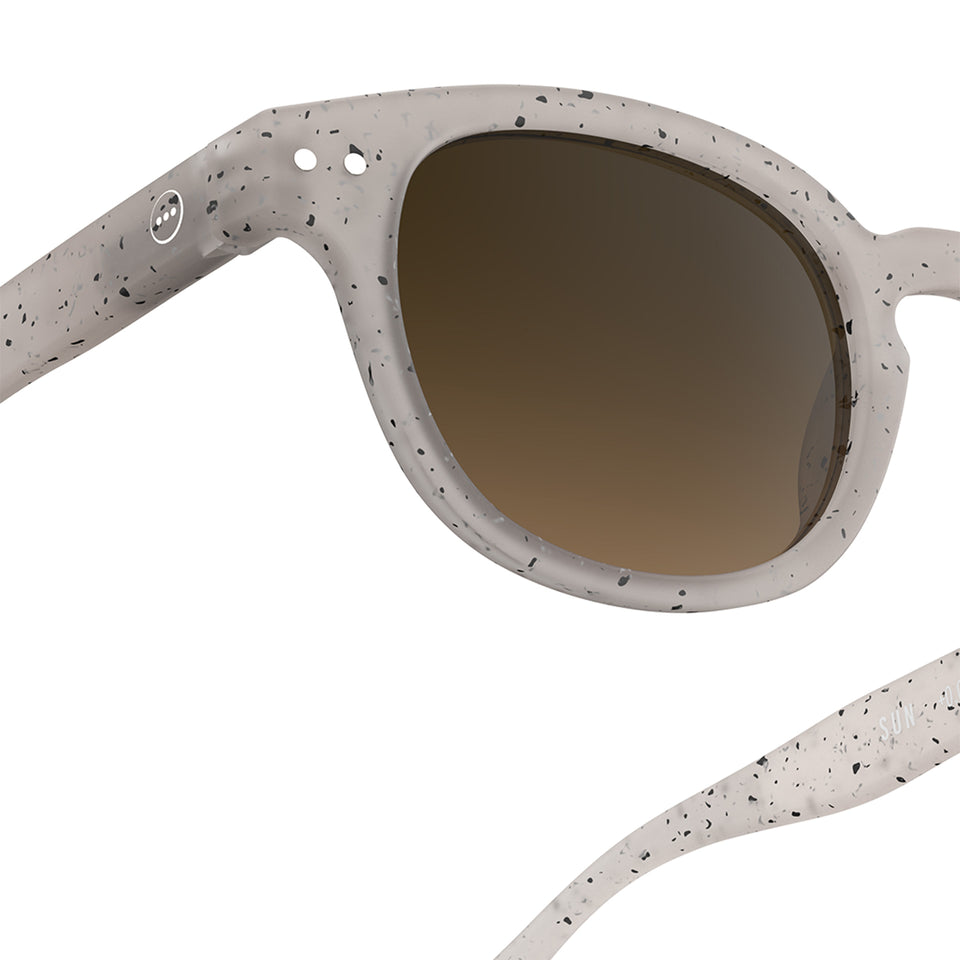 Ceramic Beige #C Sunglasses by Izipizi - Artefact Limited Edition