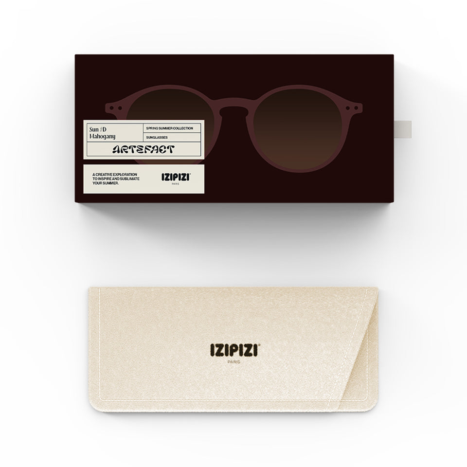 Mahogany #D Sunglasses by Izipizi - Artefact Limited Edition