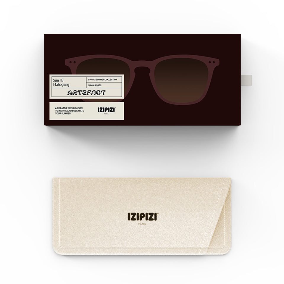 Mahogany #E Sunglasses by Izipizi - Artefact Limited Edition