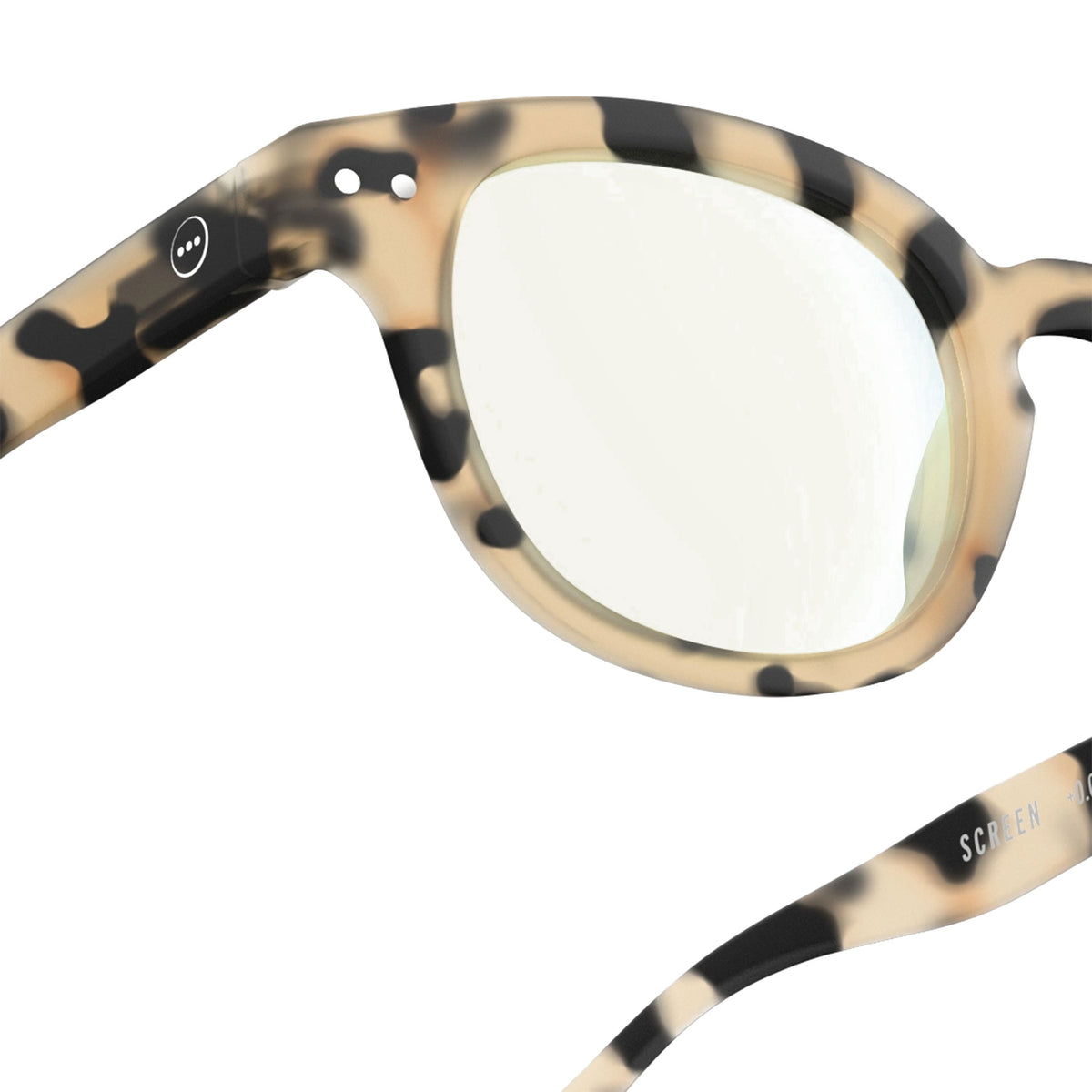 Light Tortoise #C Screen Glasses by Izipizi