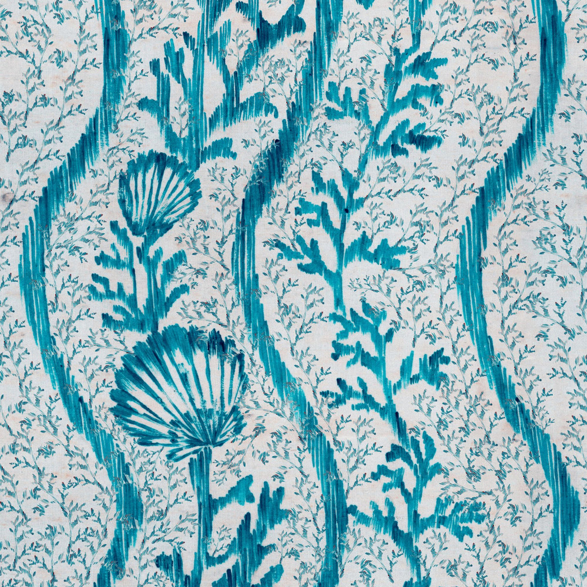 Koralion Aquamarine wallpaper by MINDTHEGAP — pattern detail