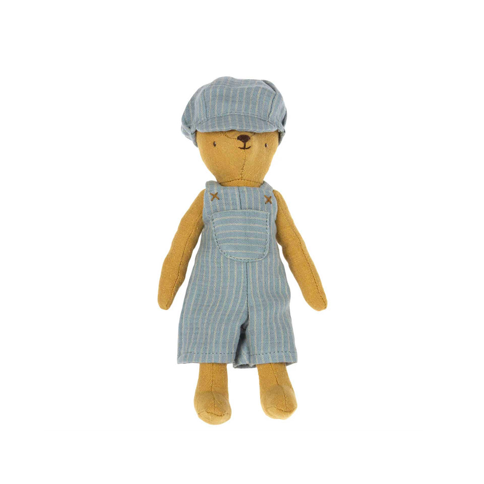 Teddy Junior w/ Overalls and Cap by Maileg