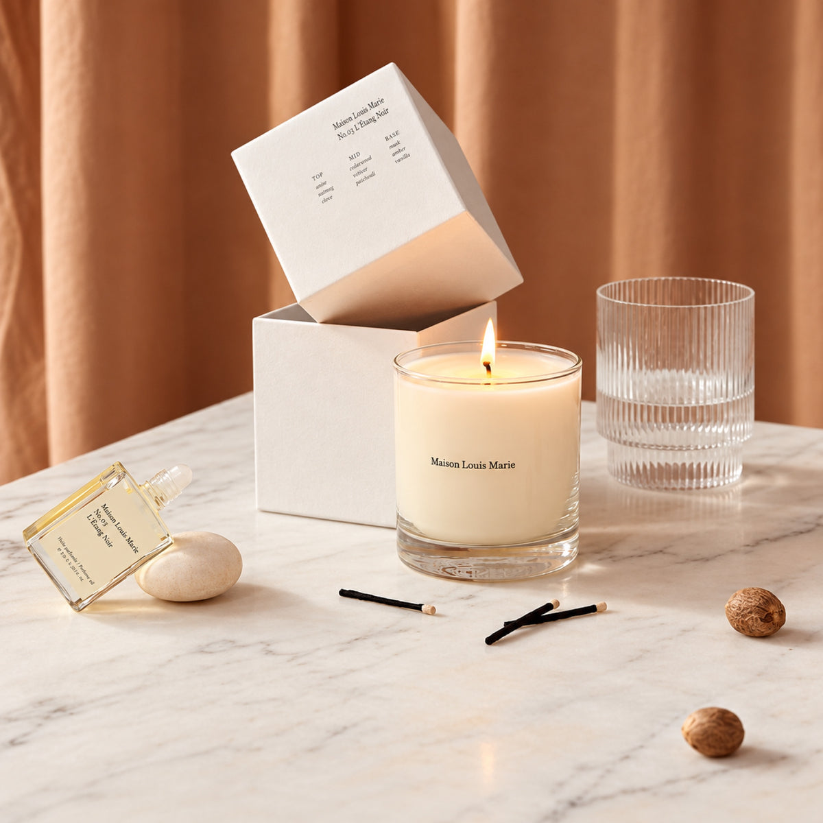 No.03 L'Etang Noir Candle by Maison Louis Marie