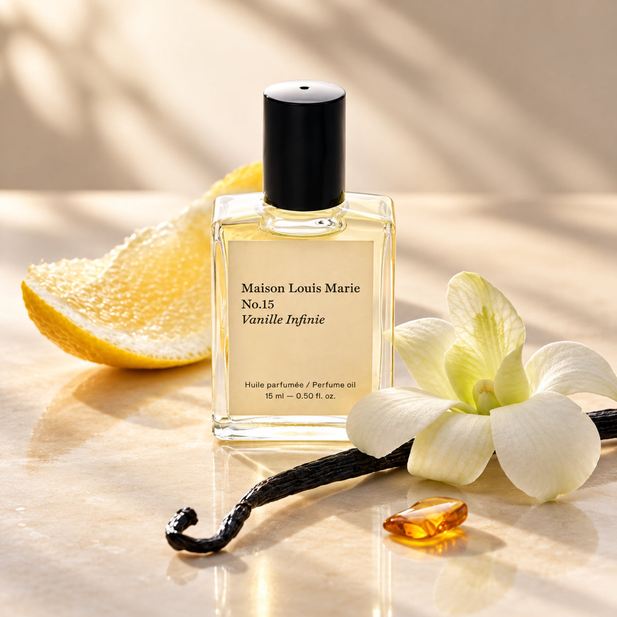 No.15 Vanille Infinie Perfume Oil by Maison Louis Marie