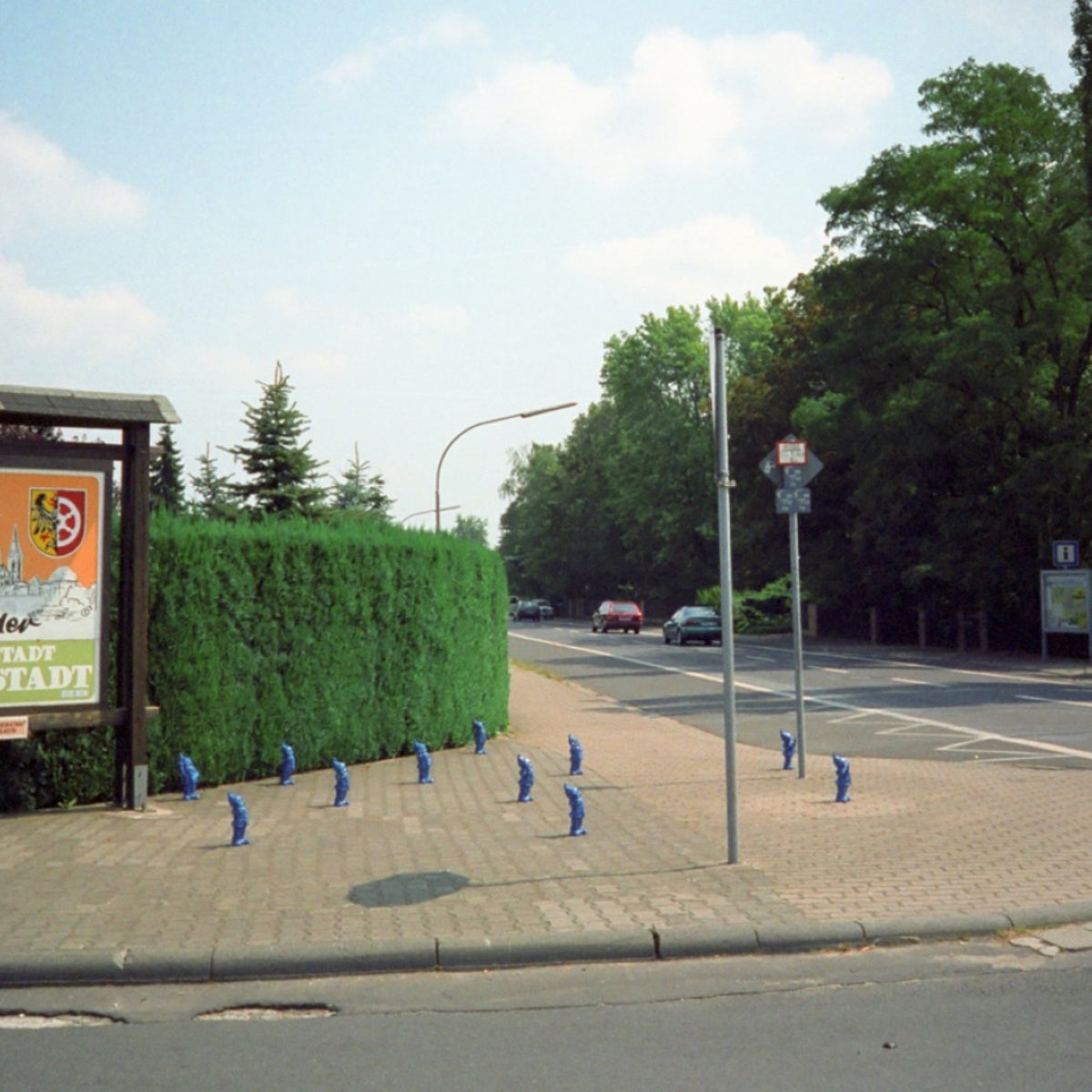 Ottmar Hörl gnome public art installation