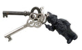 Black Sponti to Go gnome key holder by Ottmar Hörl