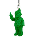 Green Sponti to Go gnome key holder by Ottmar Hörl