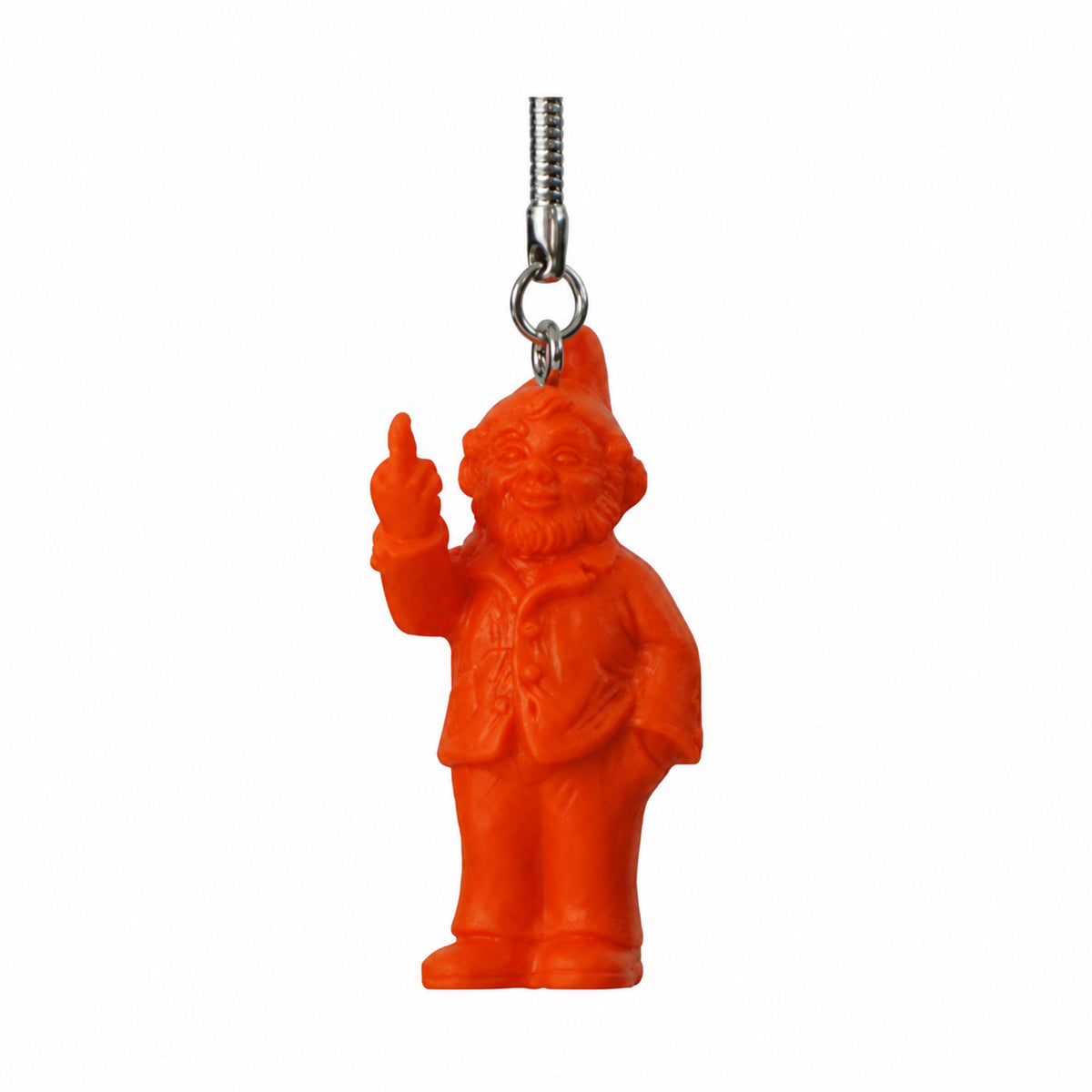 Orange Activist Keychain by Ottmar Hörl