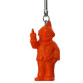Orange Sponti to Go gnome key holder by Ottmar Hörl