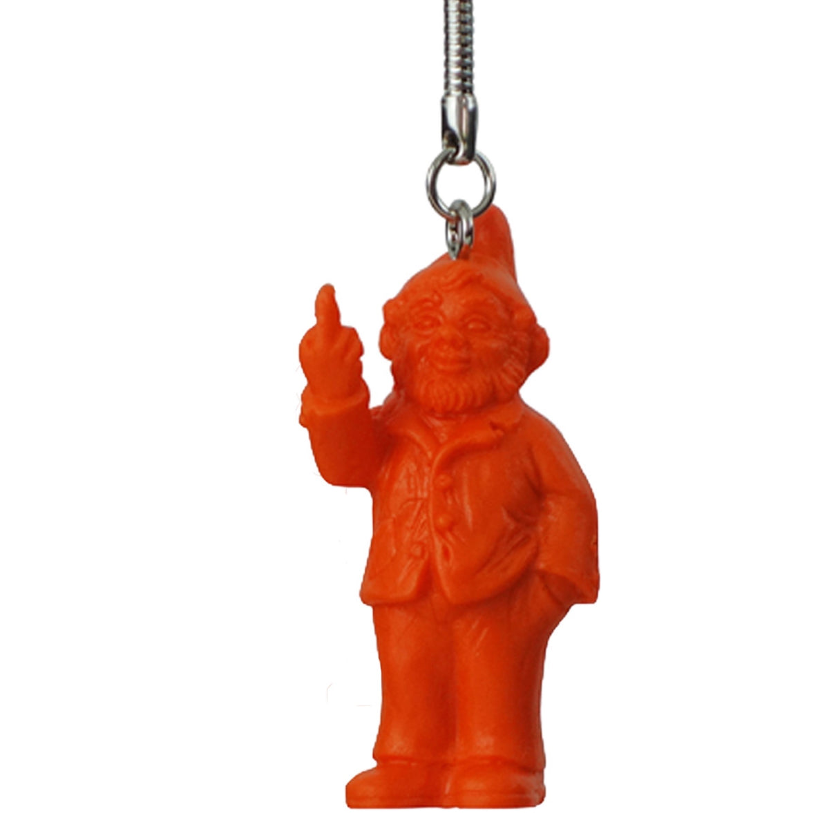 Orange Sponti to Go gnome key holder by Ottmar Hörl