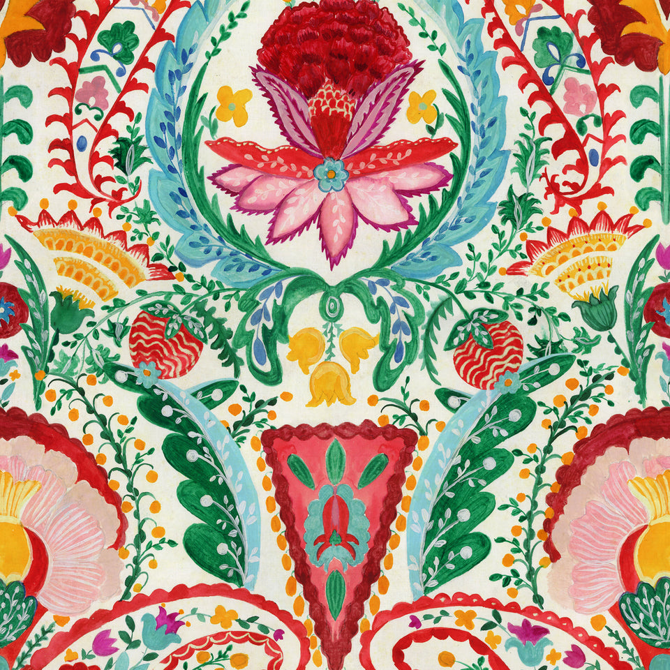 ROSA MUNDI wallpaper by MINDTHEGAP, full pattern detail.