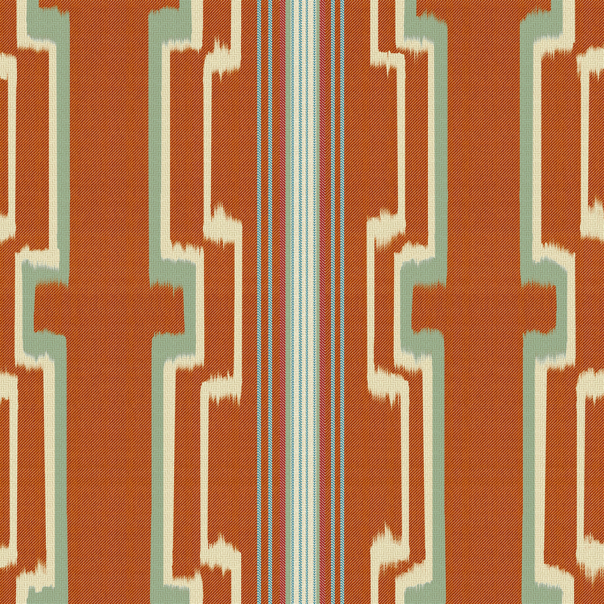 SASCHIZ Carrot wallpaper by MINDTHEGAP, full pattern detail.