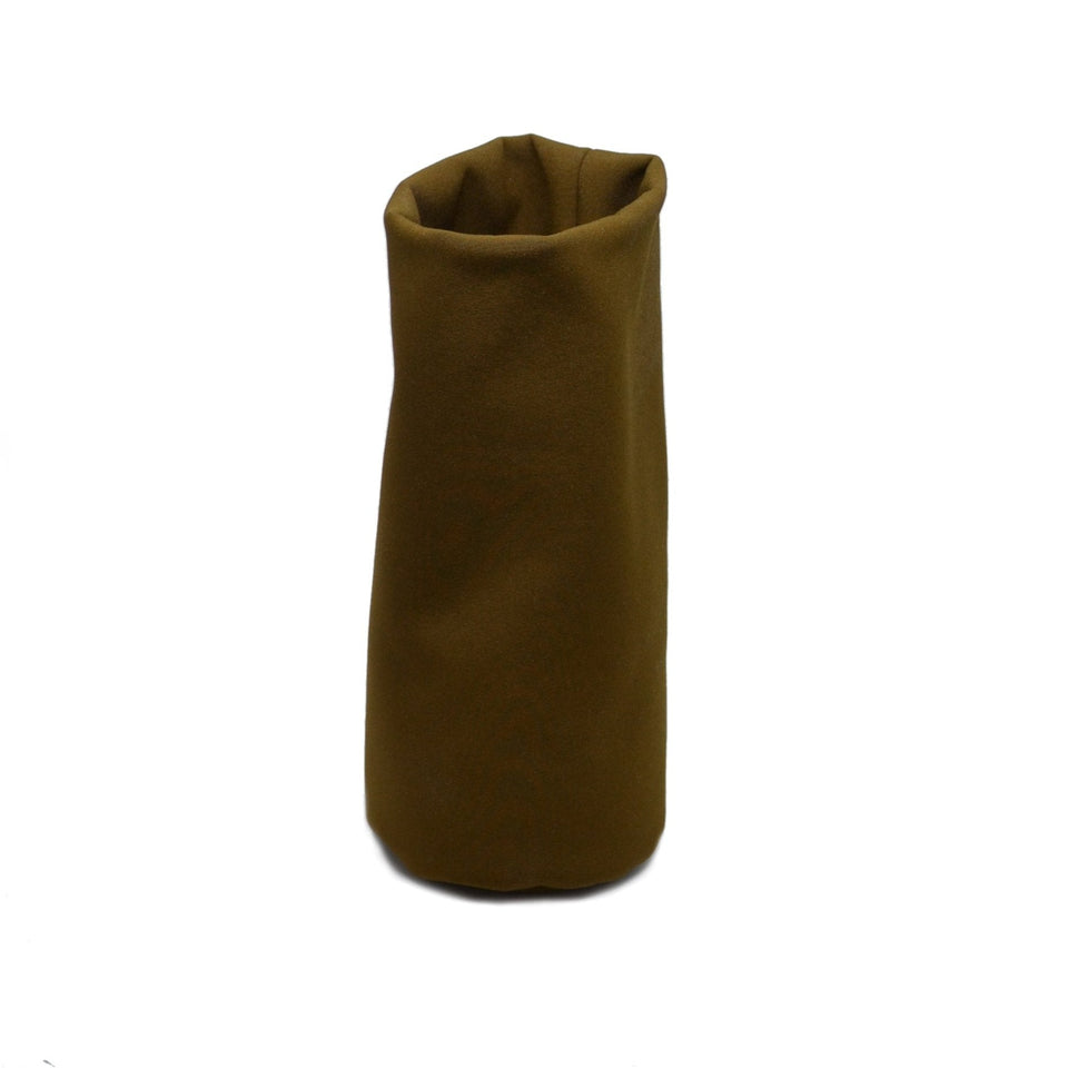 Espresso Tat-Tat Sacco weighted storage pouch for glasses and desk accessories