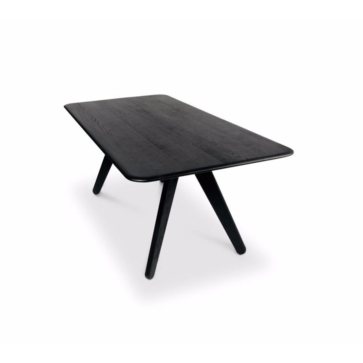 Slab Dining Table in Black by Tom Dixon