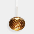 Whirl Pendant in Gold by Tom Dixon