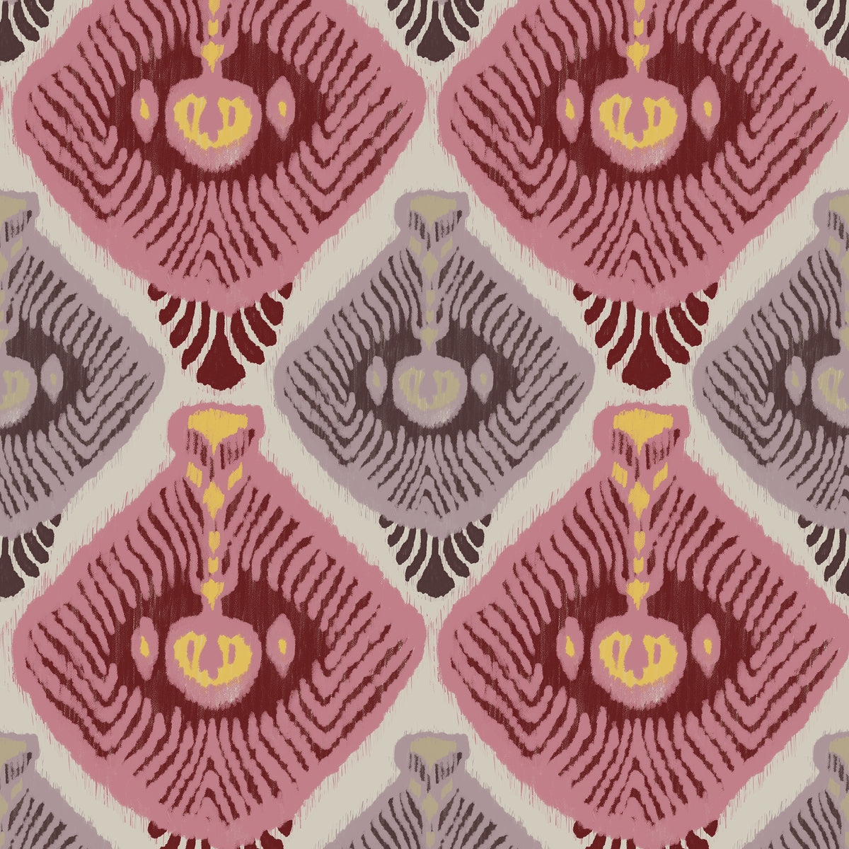 TOROCKO Cream wallpaper by MINDTHEGAP, full pattern detail.