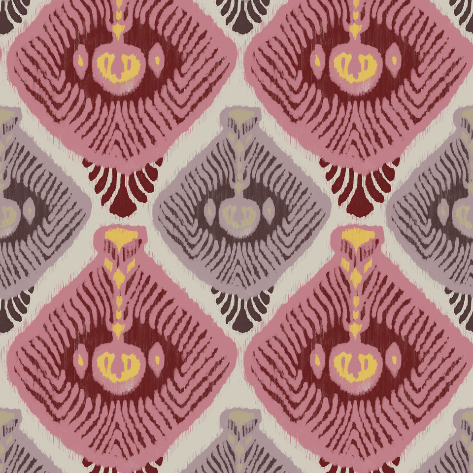 TOROCKO Cream wallpaper by MINDTHEGAP, full pattern detail.