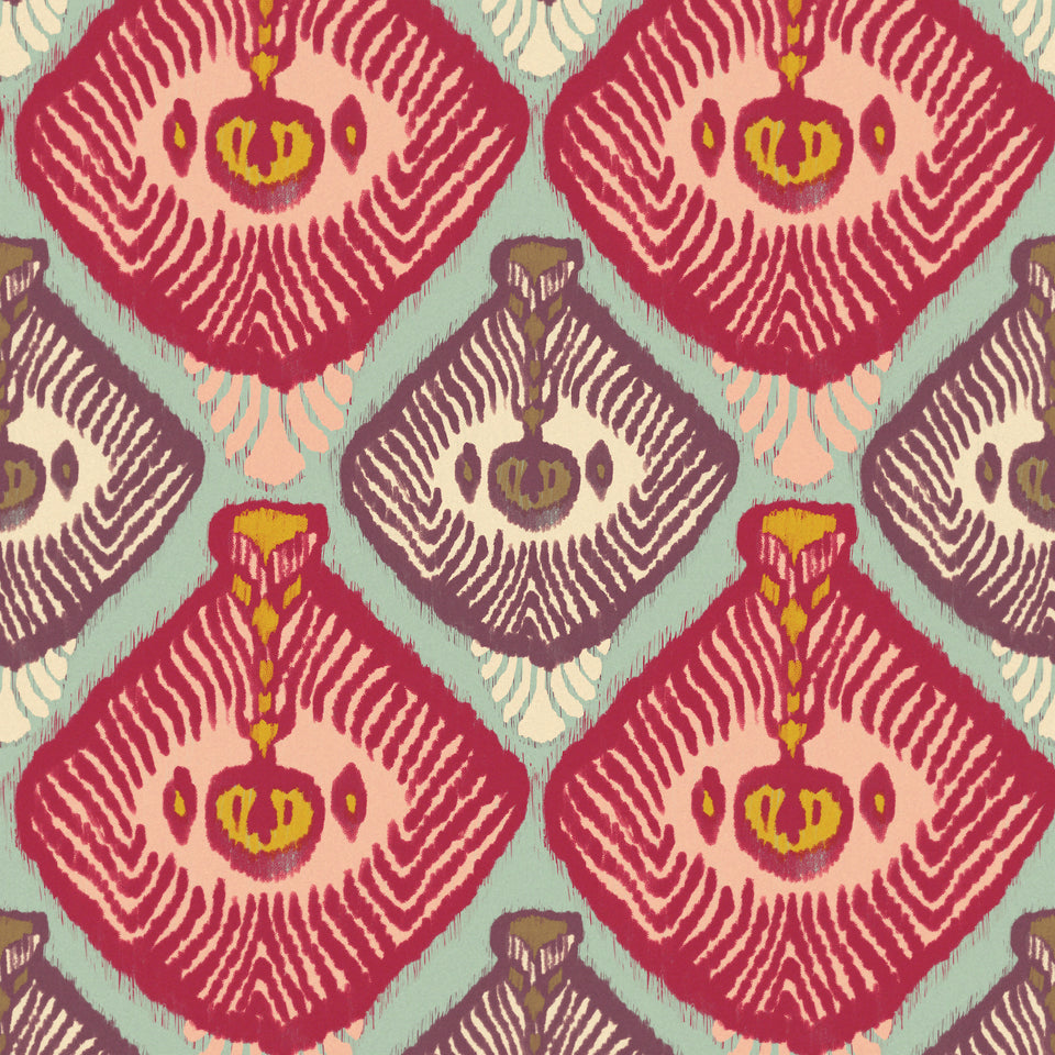 TOROCKO Plume wallpaper by MINDTHEGAP, full pattern detail.