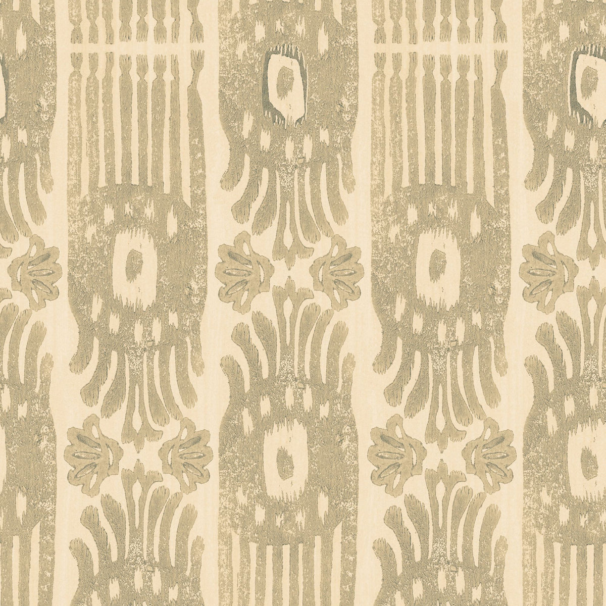 Tribal Ikat Angora wallpaper by MINDTHEGAP — pattern detail
