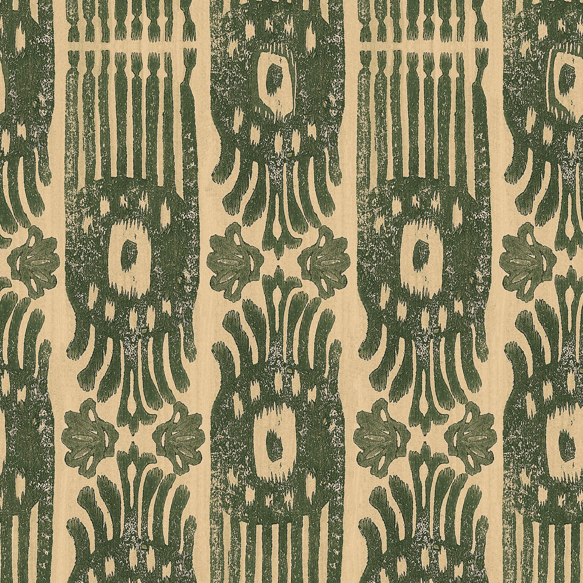 Tribal Ikat Myrtle wallpaper by MINDTHEGAP — pattern detail