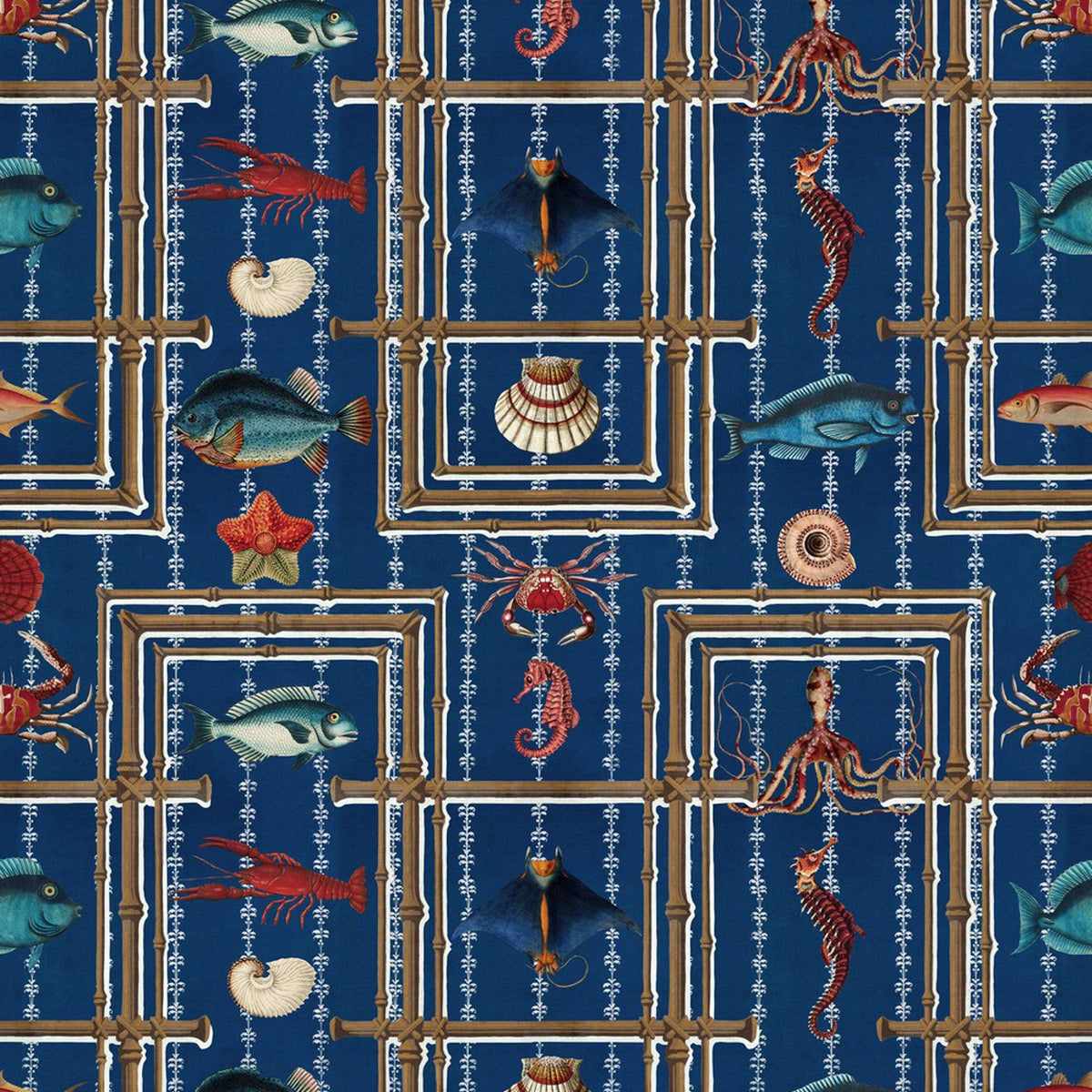 Underwater Life wallpaper by MINDTHEGAP — pattern detail