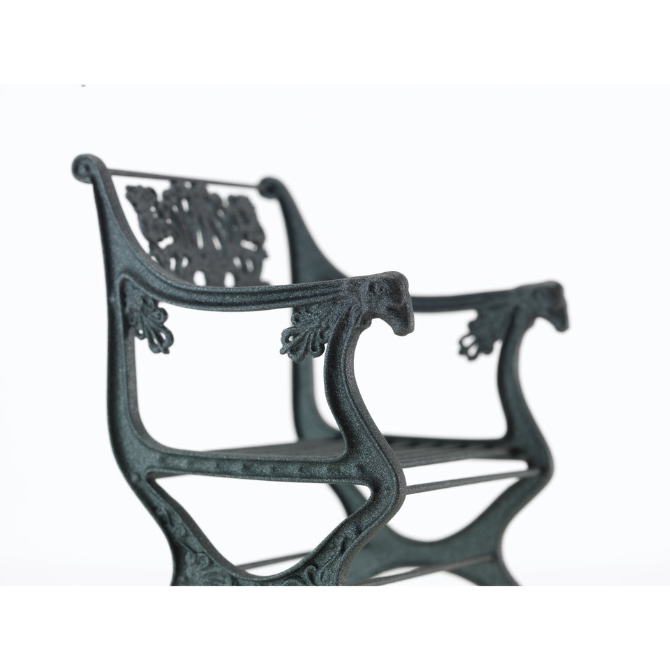 Miniature Garden Chair by Karl Friedrich Schinkel for Vitra, detail view