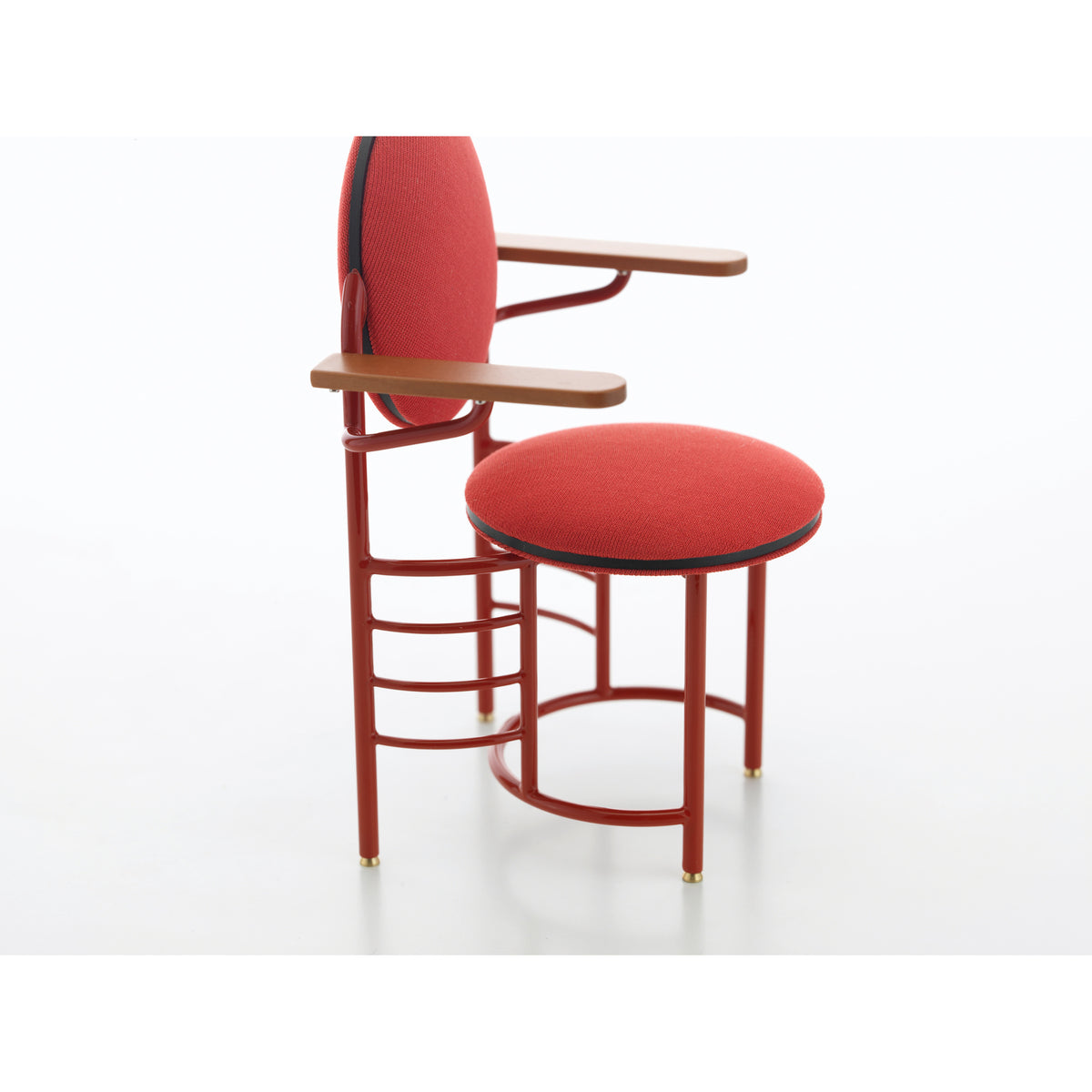Miniature Johnson Wax Chair by Frank Lloyd Wright for Vitra, detail view