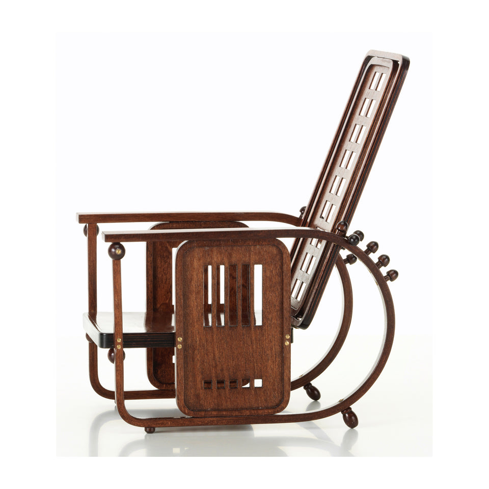 Miniature Sitting Machine by Josef Hoffmann for Vitra, side view