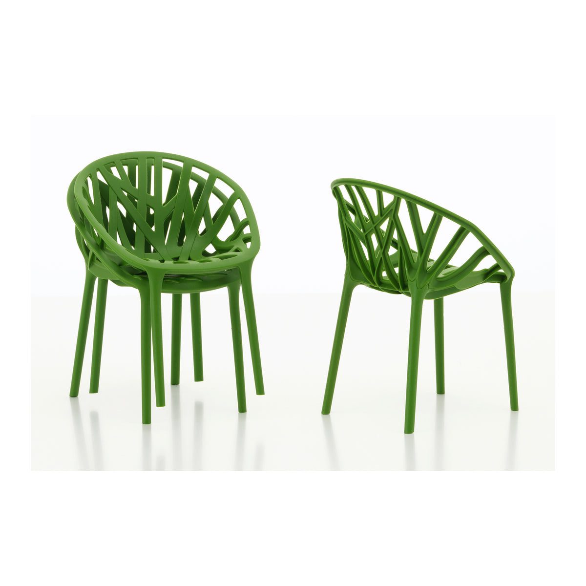 Miniature Cactus Vegetal Chairs by Bouroullec for Vitra, front view