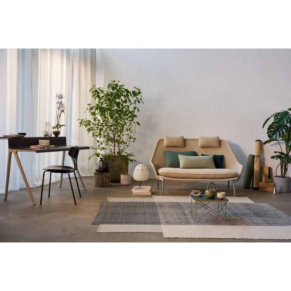 Vitra Slow Sofa in moca upholstery in a modern home office