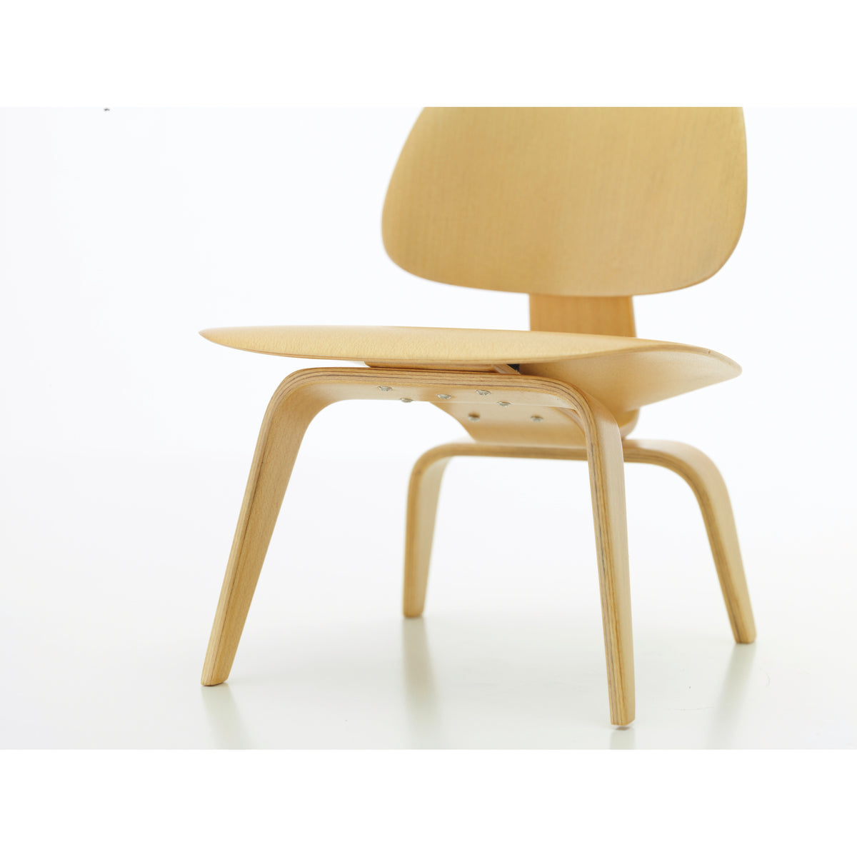 Miniature LCW Chair by Eames for Vitra, detail view