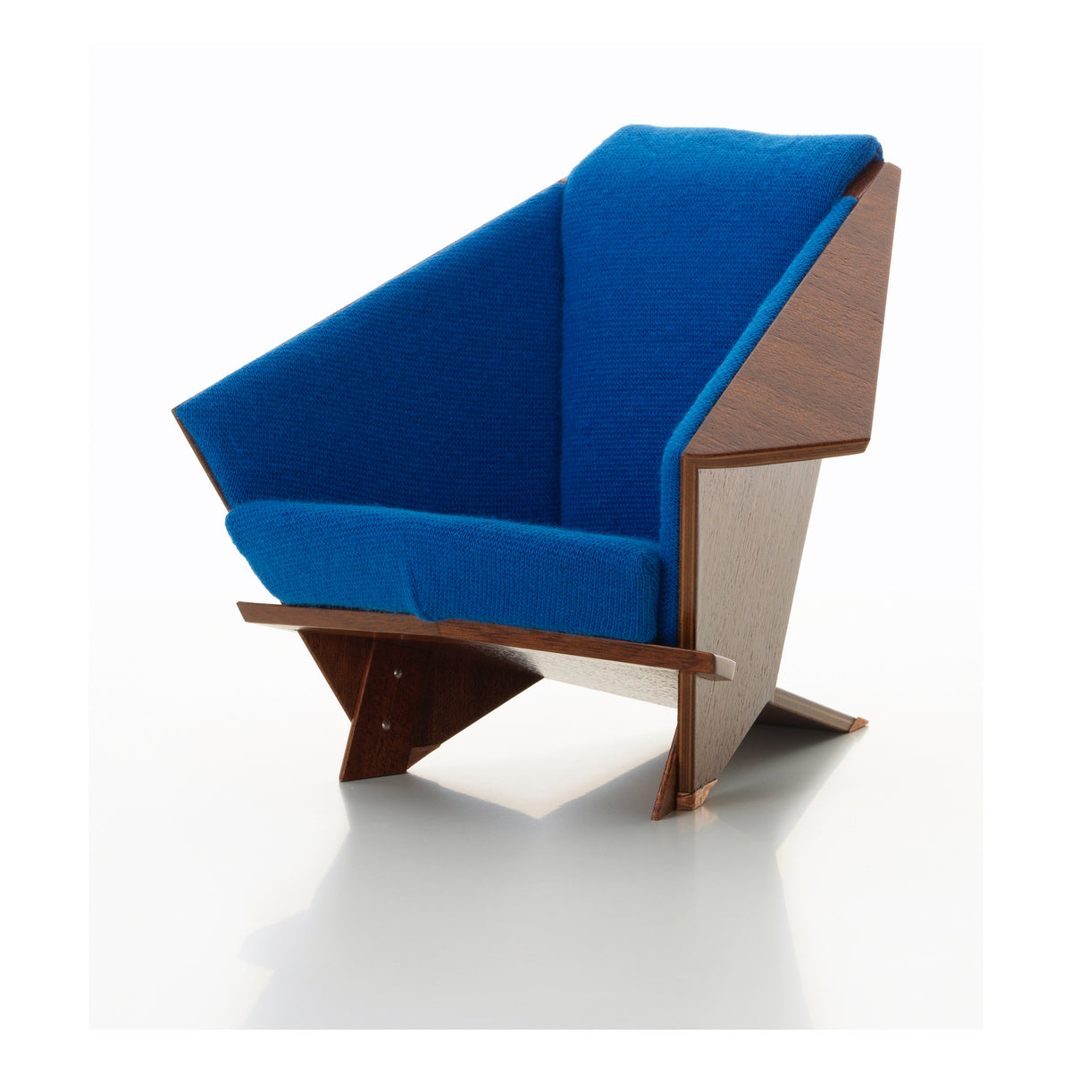Miniature Taliesin West Chair by Frank Lloyd Wright for Vitra, front view