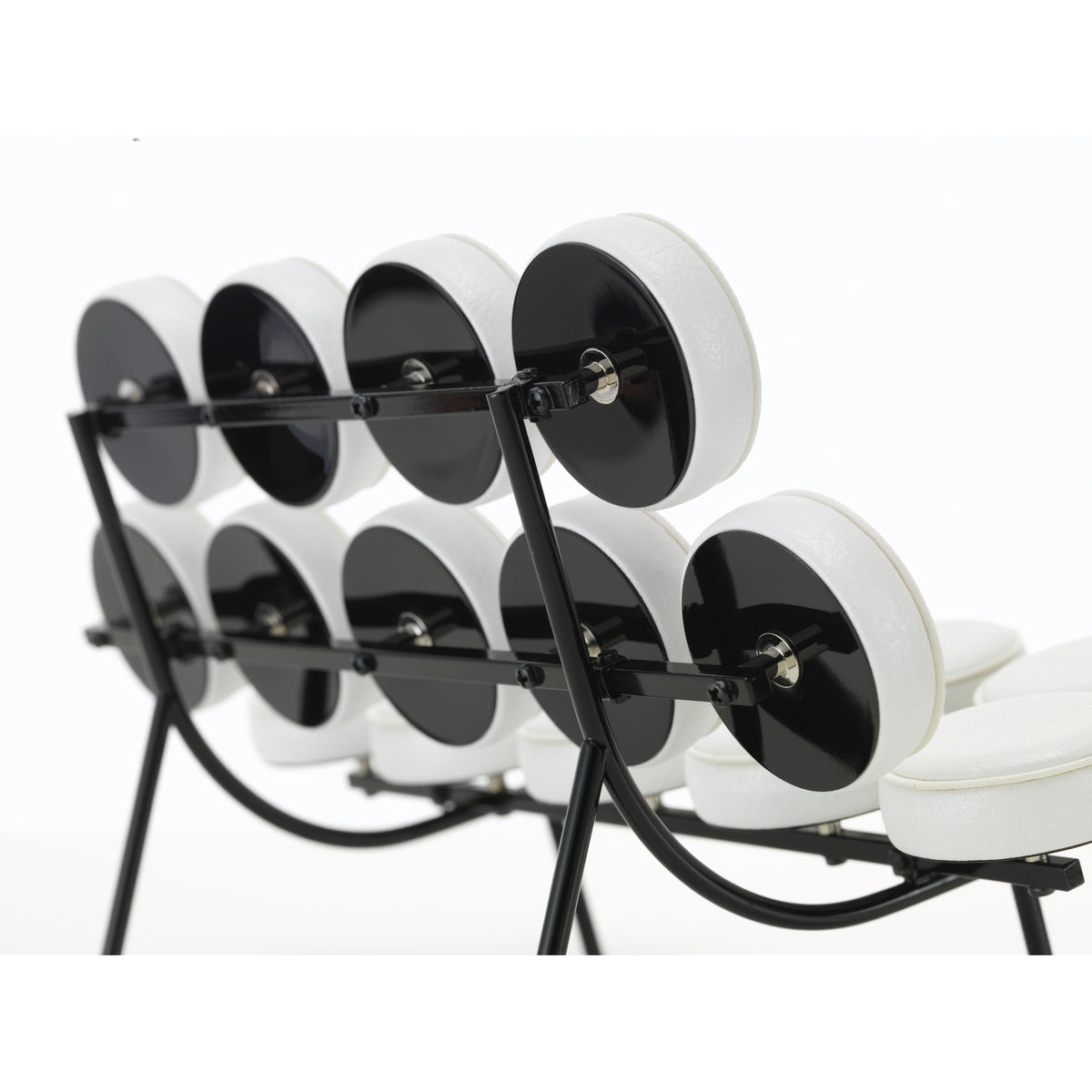 Miniature Marshmallow Sofa by George Nelson for Vitra, detail view