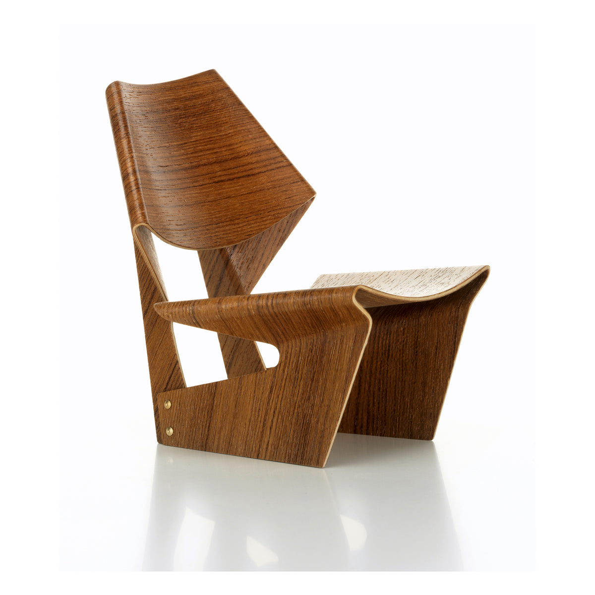 Miniature GJ Plywood Chair by Jalk for Vitra, front view