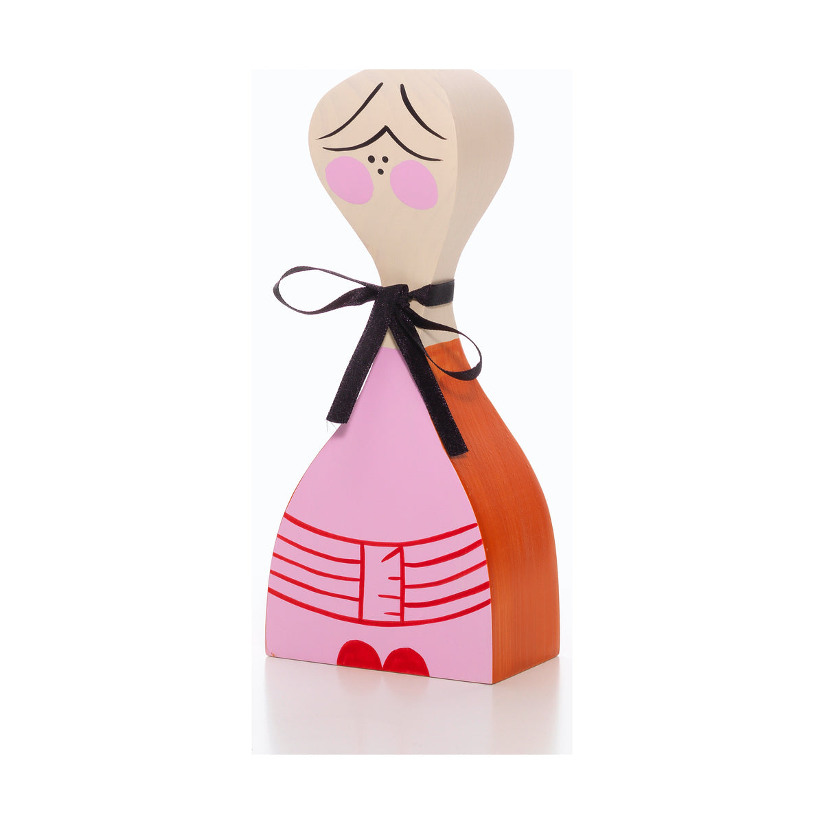 Vitra Wooden Doll No. 2 by Alexander Girard, front view