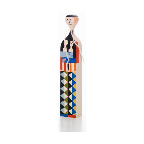 Vitra Wooden Doll No. 5 by Alexander Girard, front view