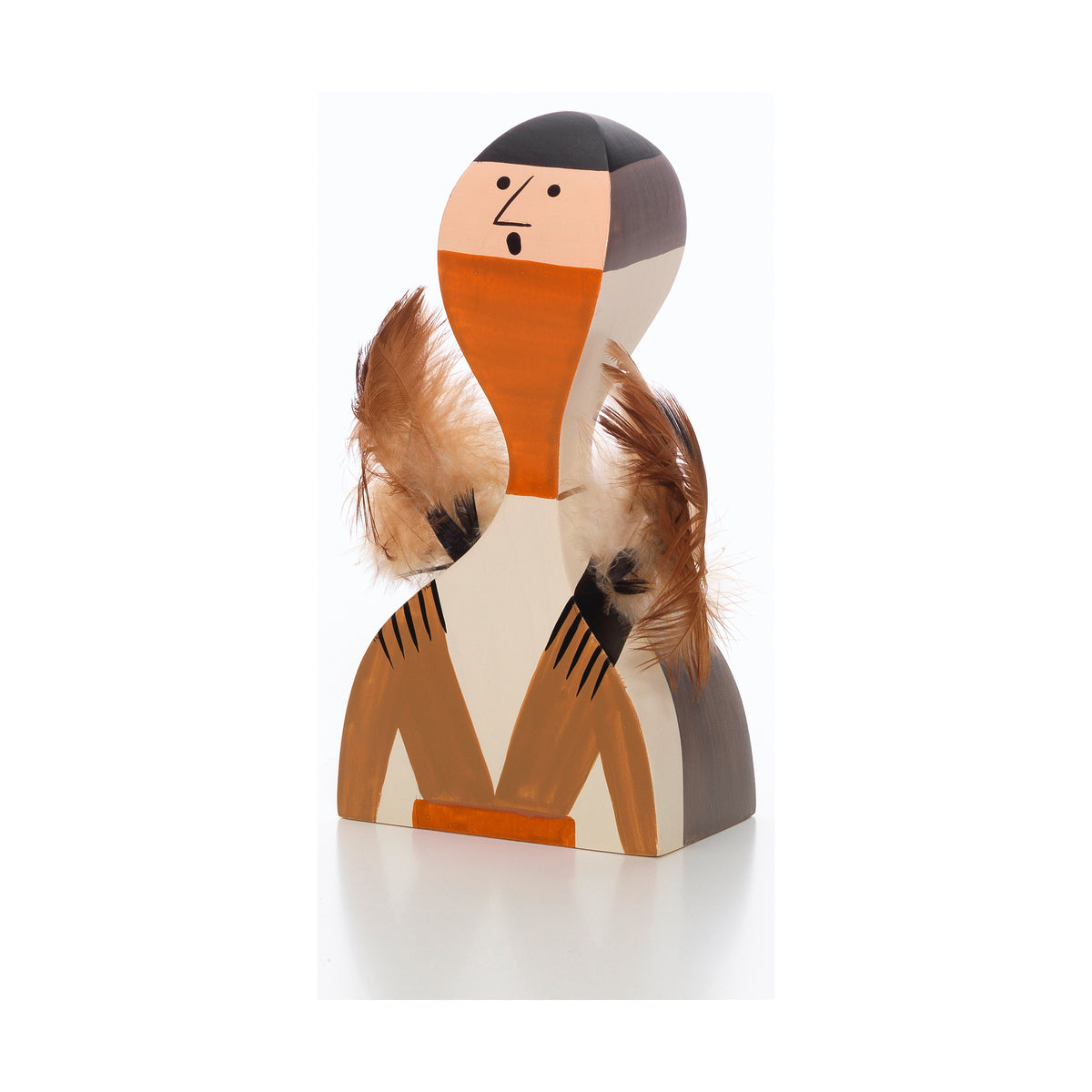 Alexander Girard Wooden Doll No. 10, Vitra, front view